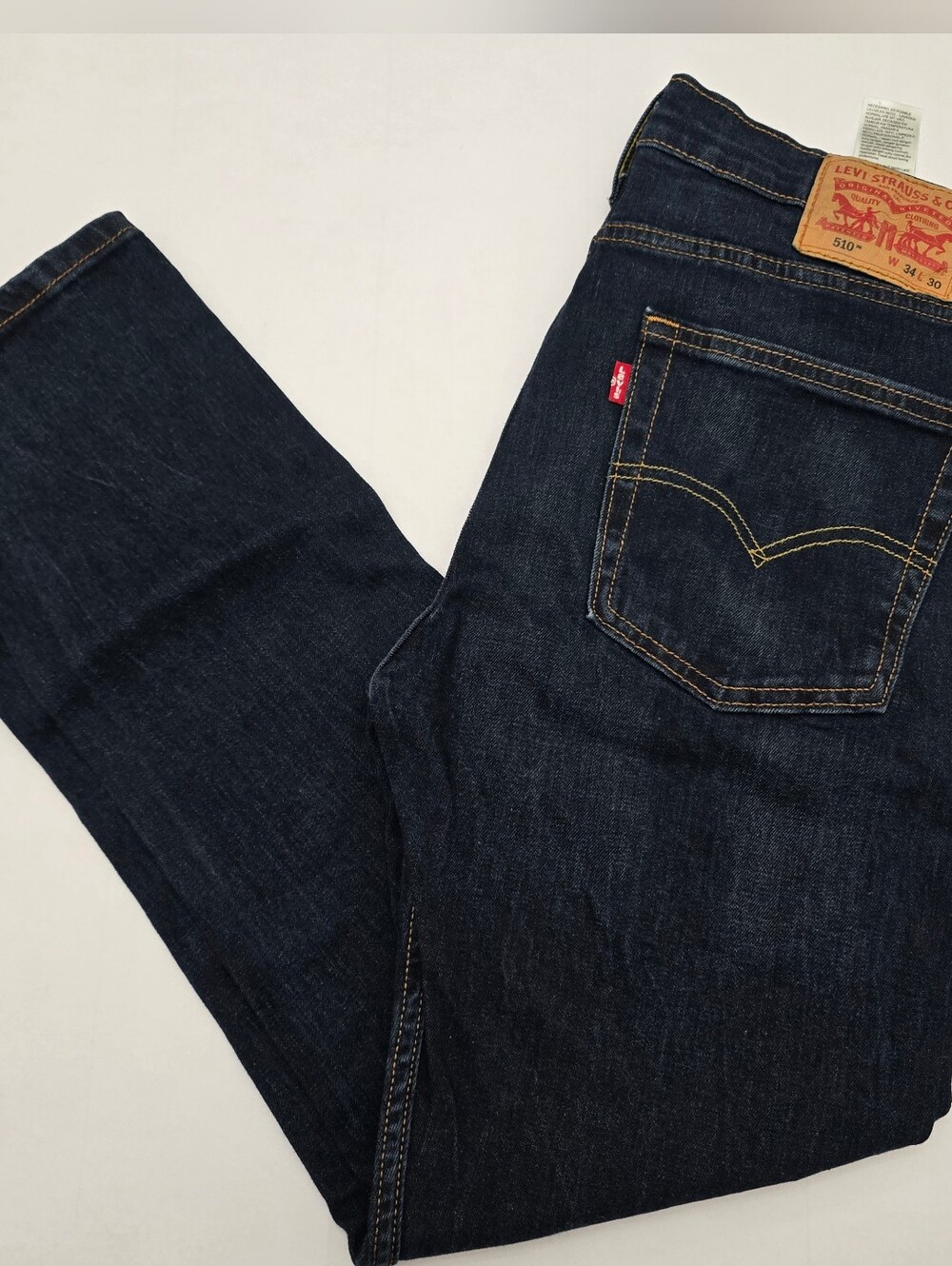 Levi's 510 Men's Dark Indigo Straight-Leg Jeans